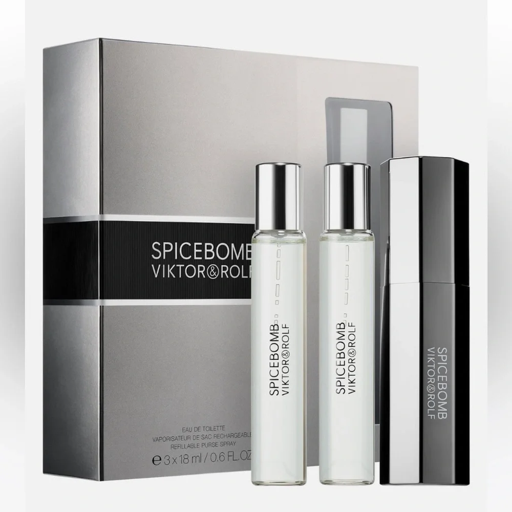 VIKTOR&ROLF SPICEBOMB Refillable EDT Travel  Trio